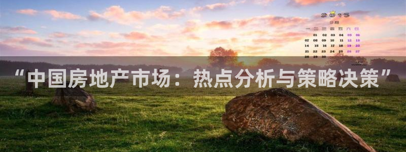 和记娱真好h88285官网：“中国房地产市场：热点分析与策略