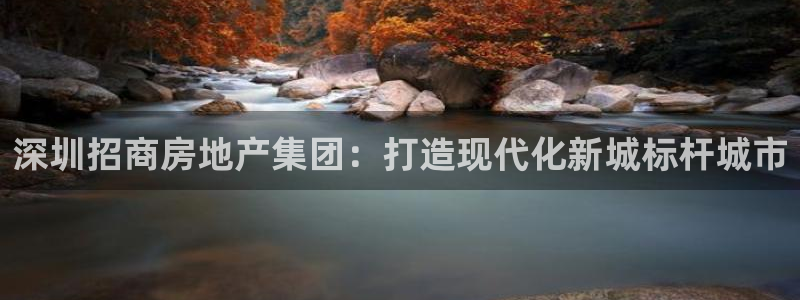 三宇和记官网：深圳招商房地产集团：打造现代化新城标杆城市