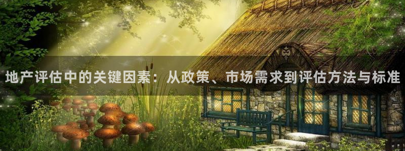和记集团官网：地产评估中的关键因素：从政策、市场需求到评估方