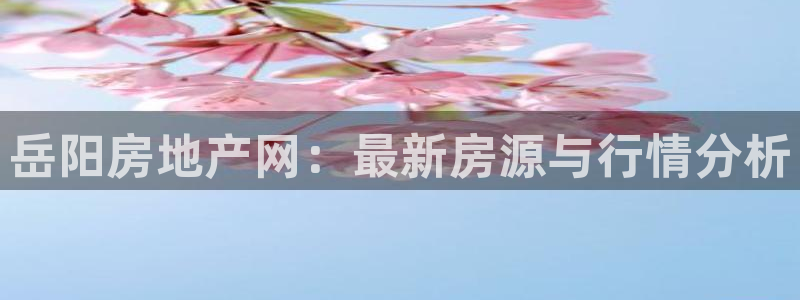 和记官网加盟：岳阳房地产网：最新房源与行情分析