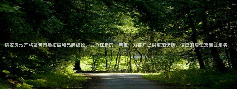 和记开户官网：瑞安房地产将聚焦市场拓展和品牌建设，力争在新的