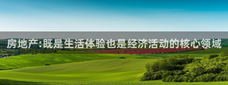 和记电讯app官网：房地产:既是生活体验也是经济活动的核心领