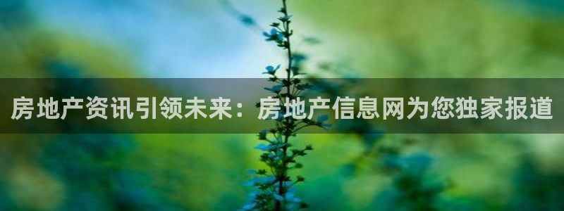 和记官网：房地产资讯引领未来：房地产信息网为您独家报道