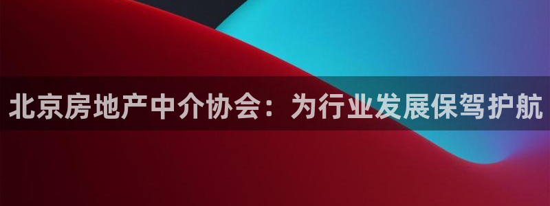 和记官网入口：北京房地产中介协会：为行业发展保驾护航