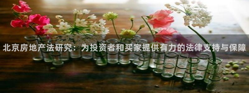 和记 中国官网：北京房地产法研究：为投资者和买家提供有力的法