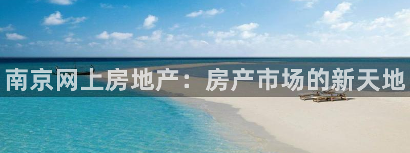 和记官网平台：南京网上房地产：房产市场的新天地