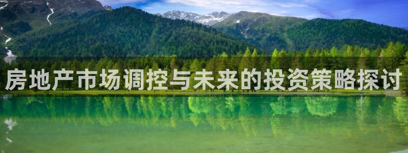 和记怡情官网入口：房地产市场调控与未来的投资策略探讨