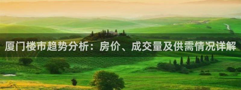 和记国际官网官网：厦门楼市趋势分析：房价、成交量及供需情况详