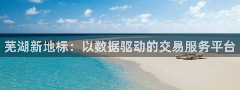 和记 中国官网：芜湖新地标：以数据驱动的交易服务平台