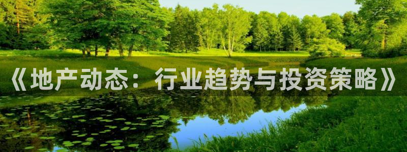 和记官网登录：《地产动态：行业趋势与投资策略》